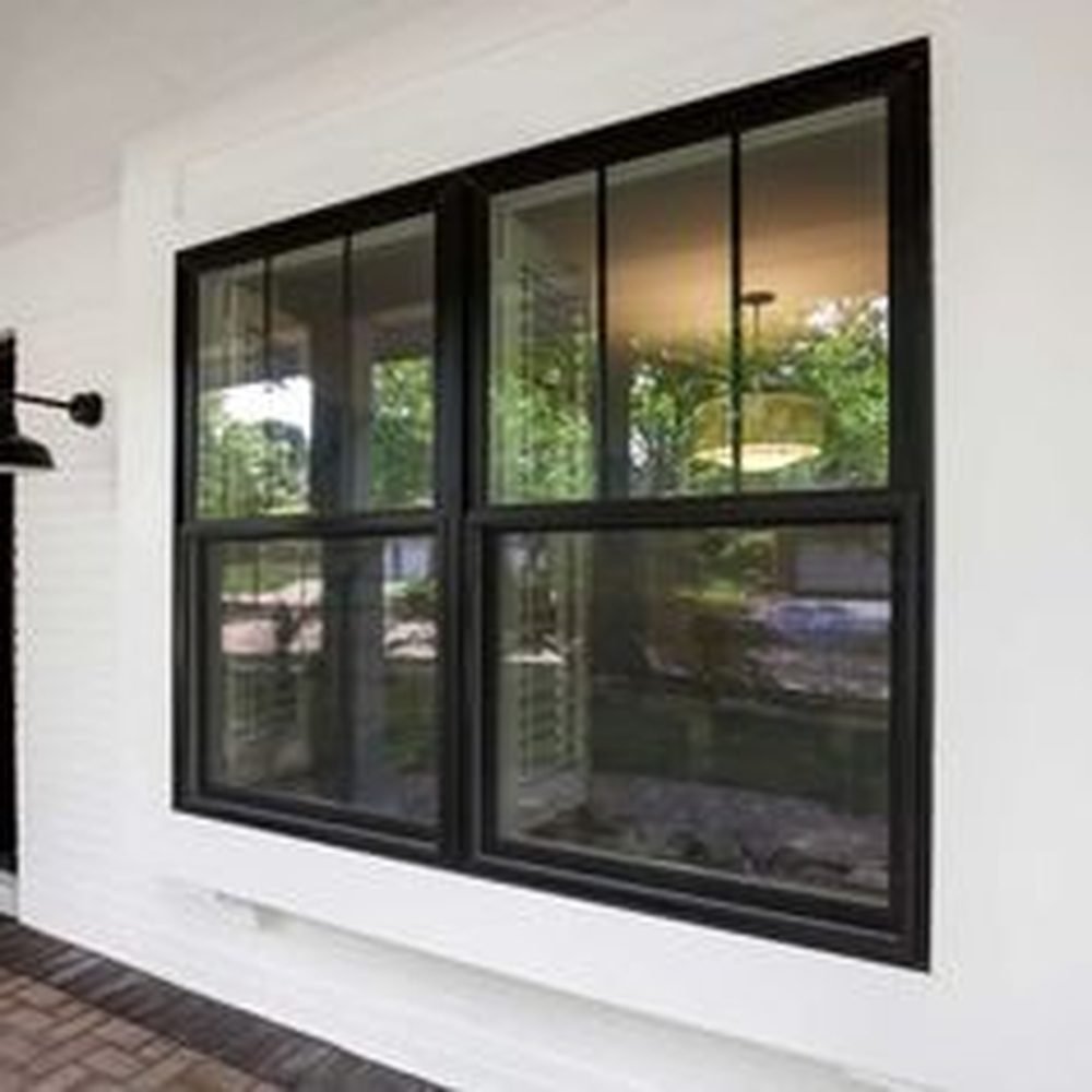 Double pane window installation