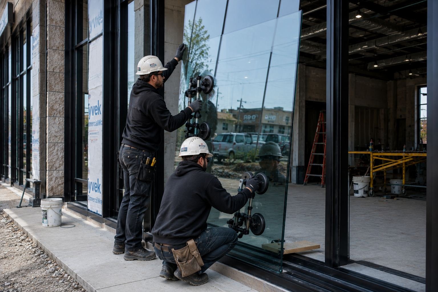 Glass installation project by 360 Glass Solutions in Vancouver