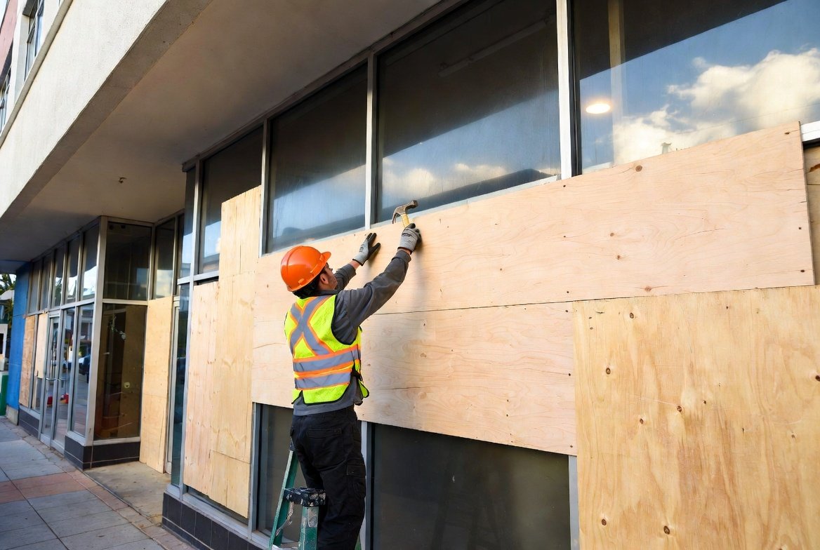 24/7 emergency glass board-up service by 360 Glass Solutions
