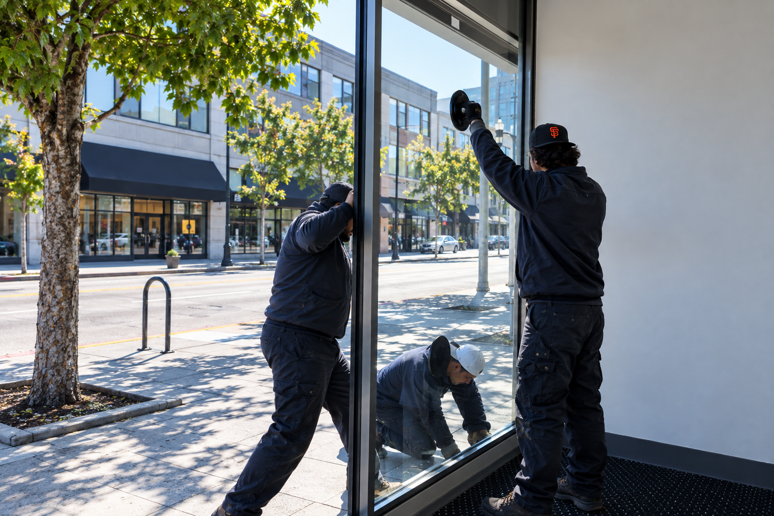 Residential window glass installation by 360 Glass Solutions in Vancouver